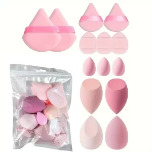4/14Pcs Makeup Sponge Cosmetic Blender Beauty