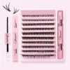 Eyelashes 200 PCS Clusters Lash Bond