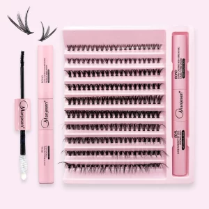Eyelashes 200 PCS Clusters Lash Bond