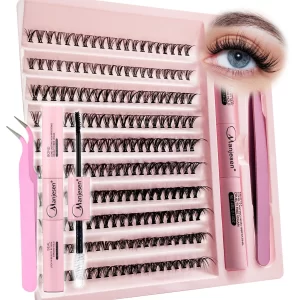 DIY Lashes Extension Kit Eyelashes 200 PCS